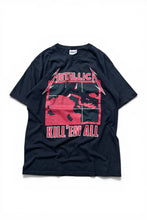 画像をギャラリービューアに読み込む, 94'S METALLICA KILL 'EM ALL BAND T-SHIRT / BLACK [SIZE: M USED]
