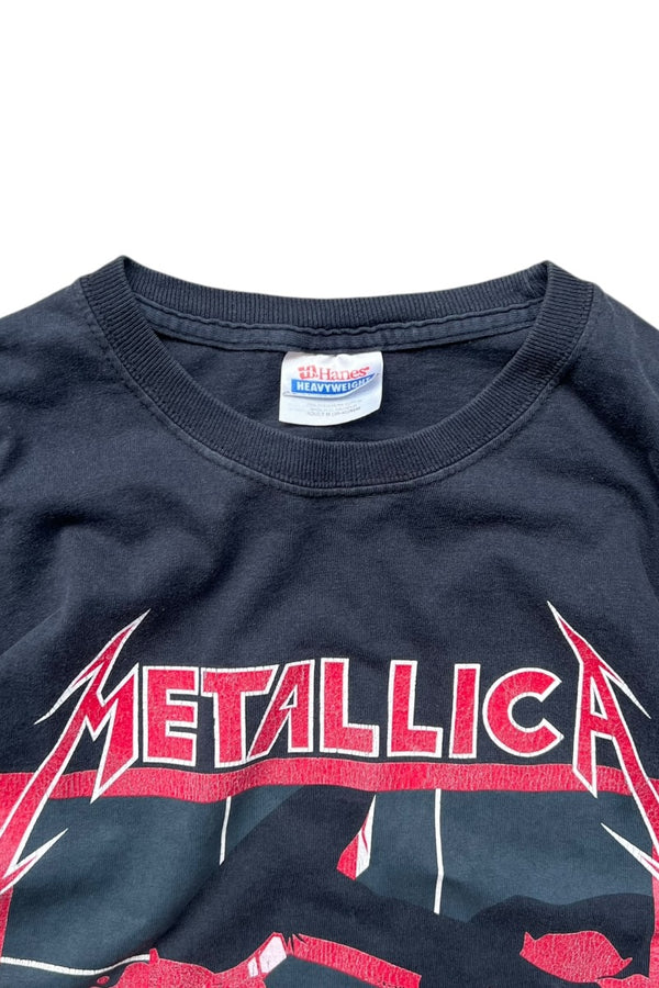 94'S METALLICA KILL 'EM ALL BAND T-SHIRT / BLACK [SIZE: M USED]
