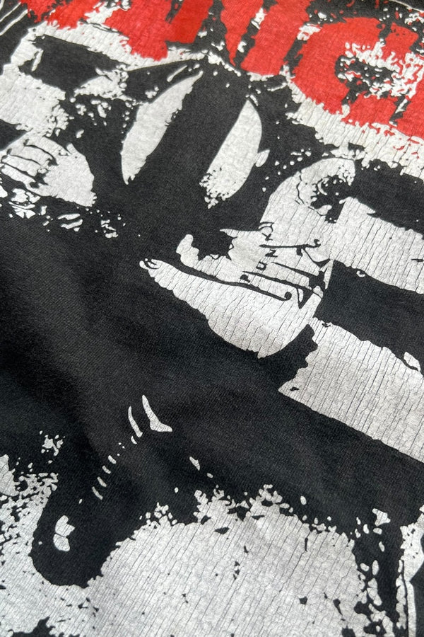Y2K EARLY 00'S RANCID BAND T-SHIRT / BLACK [SIZE: S USED]