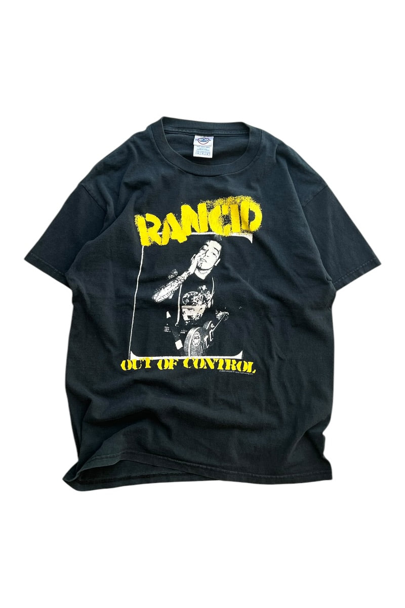 MADE IN MEXICO Y2K 05'S RANCID BAND T-SHIRT / BLACK [SIZE: M USED]