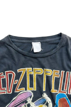画像をギャラリービューアに読み込む, 80'S LED-ZEPPELIN BAND TEE SHIRT / BLACK [SIZE: M USED]
