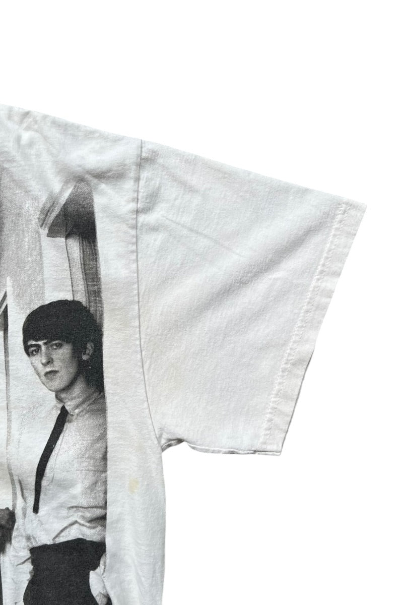 90'S THE BEATLES MARYLEBONE PHOTO BAND T-SHIRT / WHITE [SIZE: L USED]