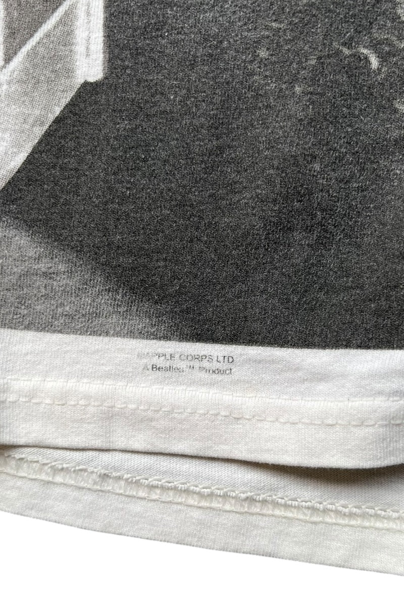 90'S THE BEATLES MARYLEBONE PHOTO BAND T-SHIRT / WHITE [SIZE: L USED]