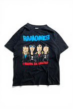 画像をギャラリービューアに読み込む, 90'S-Y2K EARLY 00'S RAMONES IWANNA BE SEDATED BAND T-SHIRT / BLACK [SIZE: M USED]
