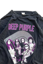 画像をギャラリービューアに読み込む, MADE IN UK 85'S DEEP PURPLE BAND T-SHIRT / BLACK [SIZE: L USED]
