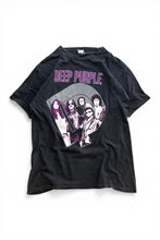 画像をギャラリービューアに読み込む, MADE IN UK 85'S DEEP PURPLE BAND T-SHIRT / BLACK [SIZE: L USED]
