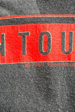 画像をギャラリービューアに読み込む, MADE IN USA 89'S THE ROLLING STONES BAND T-SHIRT / BLACK [SIZE: L USED]
