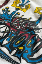画像をギャラリービューアに読み込む, MADE IN USA 87'S PINK FLOYD WORLD TOUR RINGER BAND T-SHIRT / WHITE [SIZE: L USED]
