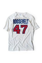 画像をギャラリービューアに読み込む, MADE IN USA 80'S V NECK FOOTBALL GAME SHIRT / WHITE [SIZE: S USED]
