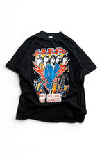 画像をギャラリービューアに読み込む, 90'S UFO WILD WILLING AND INNOCENT PAKISTAN COTTON BAND T-SHIRT / BLACK [SIZE: M USED]
