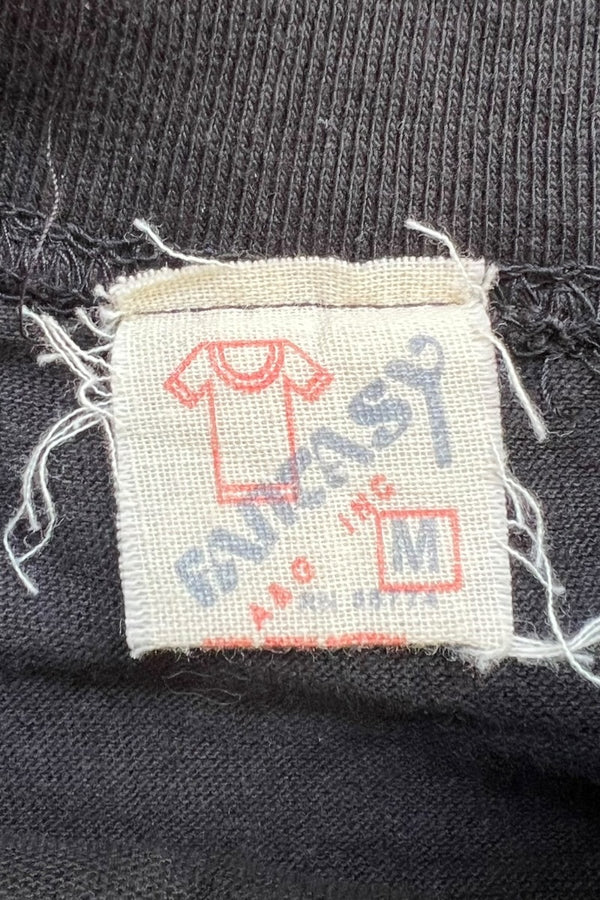 90'S UFO WILD WILLING AND INNOCENT PAKISTAN COTTON BAND T-SHIRT / BLACK [SIZE: M USED]