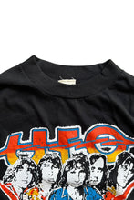 画像をギャラリービューアに読み込む, 90'S UFO WILD WILLING AND INNOCENT PAKISTAN COTTON BAND T-SHIRT / BLACK [SIZE: M USED]

