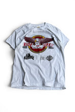 画像をギャラリービューアに読み込む, MADE IN USA 89'S HARLEY DAVIDSON T-SHIRT / WHITE [SIZE: L USED]
