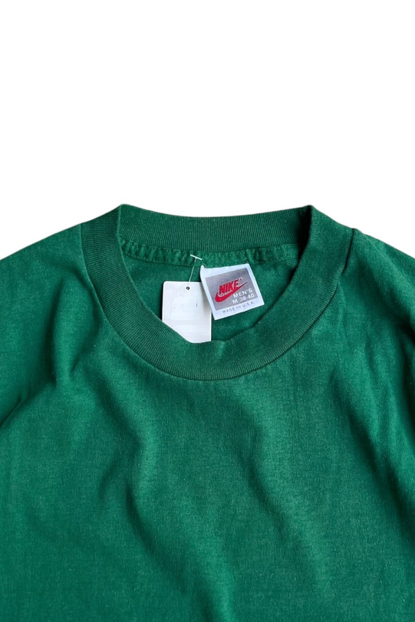 MADE IN USA 90'S T-SHIRT / GREEN [SIZE: M USED]