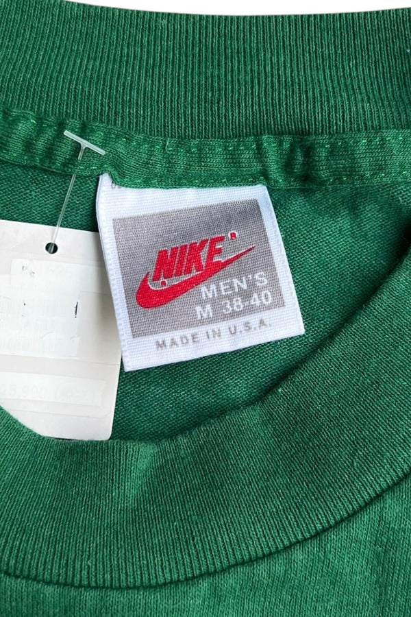 MADE IN USA 90'S T-SHIRT / GREEN [SIZE: M USED]
