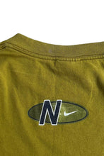 画像をギャラリービューアに読み込む, MADE IN USA 90'S LOGO T-SHIRT / OLIVE [SIZE: S USED]
