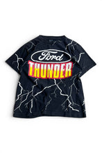 画像をギャラリービューアに読み込む, MADE IN USA 90'S FORD THUNDER ADVERTISING T-SHIRT / BLACK [SIZE: L USED]
