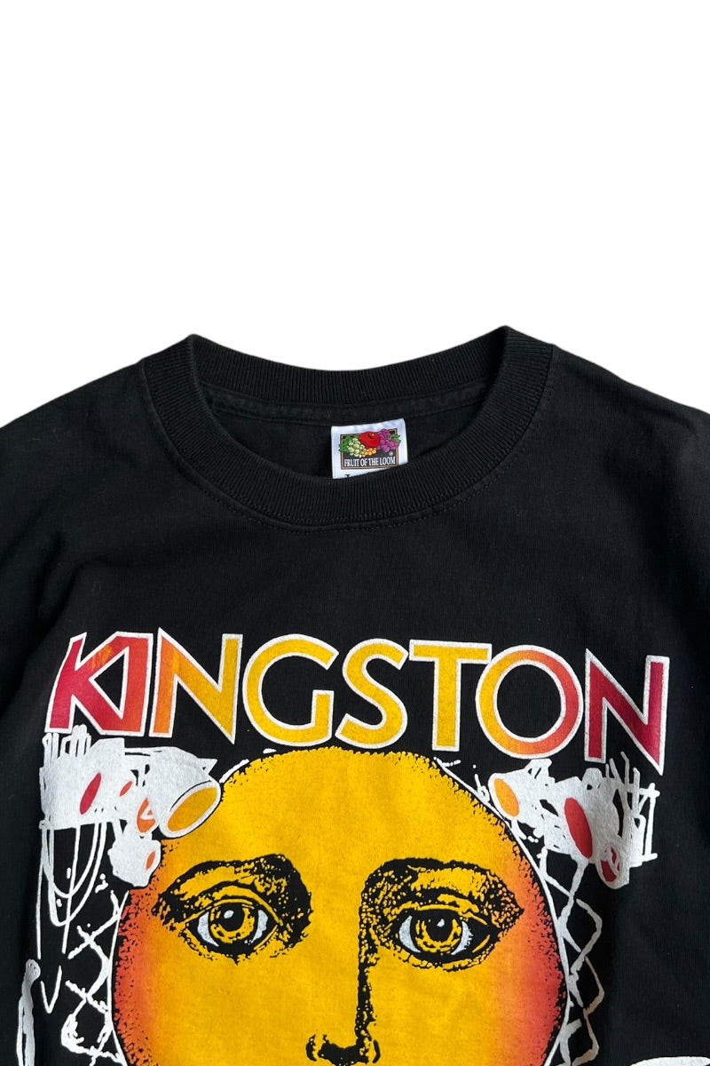 90'S KINGSTON MINES CHICAGO T-SHIRT / BLACK [SIZE: M USED]