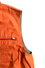 画像をギャラリービューアに読み込む, 90'S HUNTING VEST / ORANGE	[SIZE: 8 USED]
