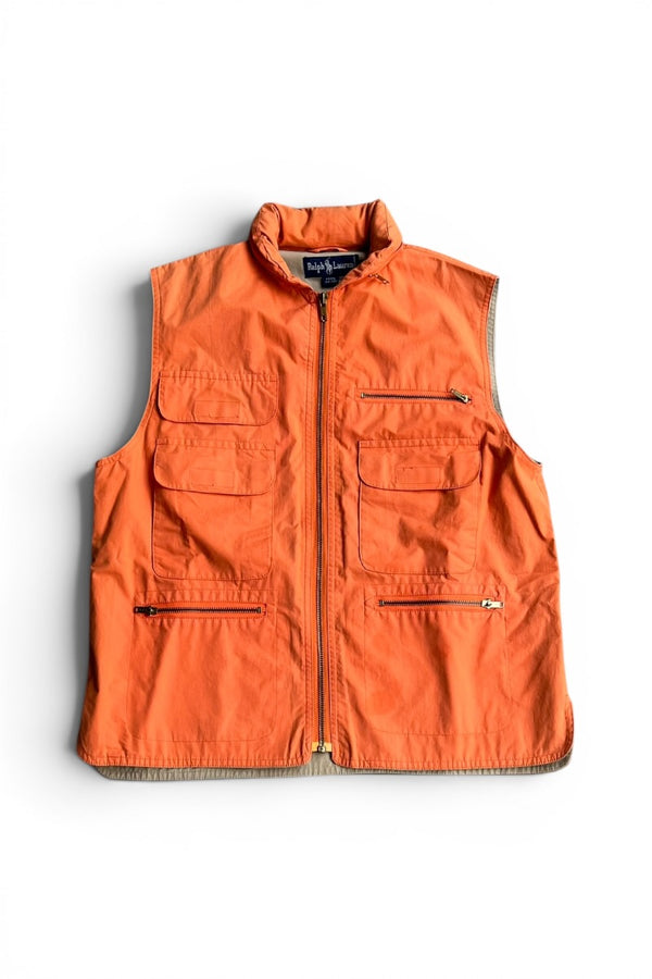 90'S HUNTING VEST / ORANGE	[SIZE: 8 USED]