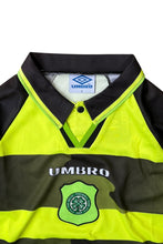 画像をギャラリービューアに読み込む, MADE IN ENGLAND 96-97'S CELTIC FOOTBALL GAME SHIRT / NEON [SIZE: S DEADSTOCK/NOS]
