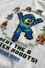 画像をギャラリービューアに読み込む, MADE IN USA 03'S MEGA MAN 8 MASTER ROBOTS GAME T-SHIRT / WHITE [SIZE: L USED]
