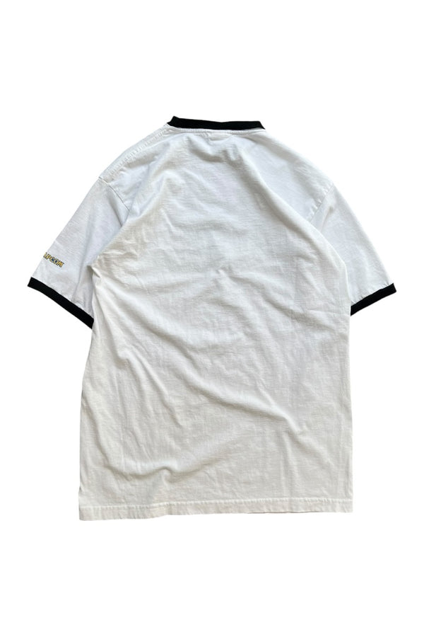 MADE IN USA 03'S MEGA MAN 8 MASTER ROBOTS GAME T-SHIRT / WHITE [SIZE: L USED]