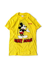 画像をギャラリービューアに読み込む, MADE IN USA 80'S MICKEY T-SHIRT / YELLOW [SIZE: S USED]
