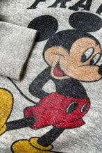 画像をギャラリービューアに読み込む, MADE IN USA 80'S FRANKLIN MARSHALL COLLAGE ＭICKEY SWEATSHIRT / GRAY [SIZE: L USED]
