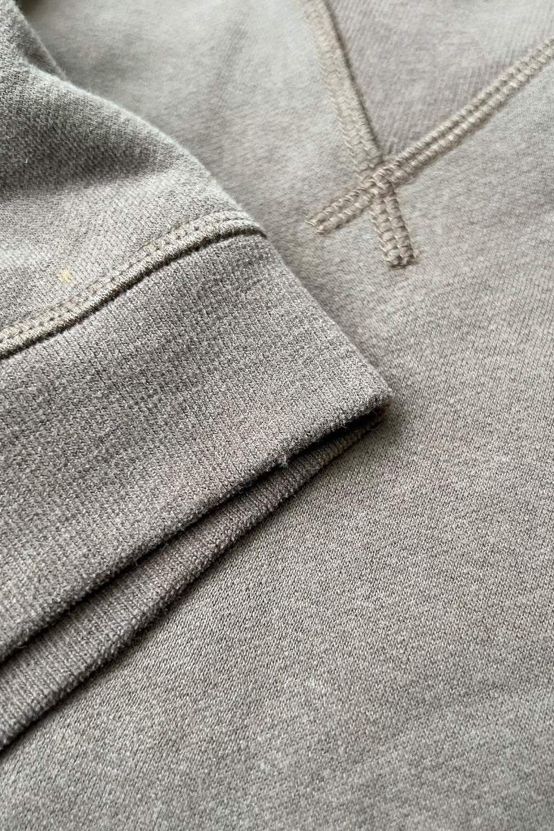 MADE IN PORTUGAL PURPLE LABEL S/S SWEATSHIRT / BROWN [SIZE: M USED]
