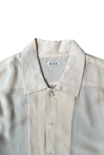画像をギャラリービューアに読み込む, MADE IN INDIA L/S EMBROIDERY SILK SHIRT / BEIGE [SIZE: S USED]
