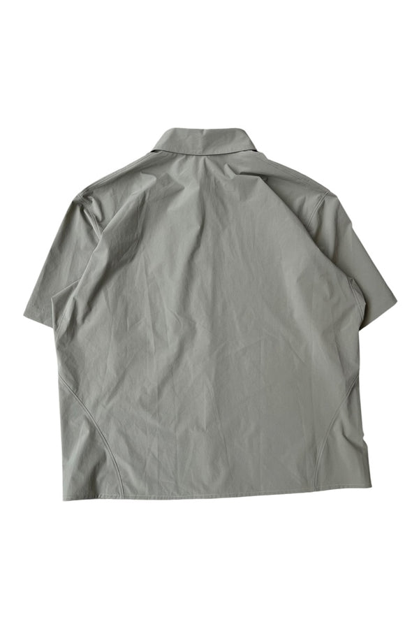 90's-Early 2000's S/S Nylon Shirt / Khaki [Size: XL Used]