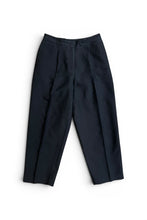 画像をギャラリービューアに読み込む, MADE IN ITALY 22SS SLACKS PANTS / BLACK [SIZE: 40 USED]
