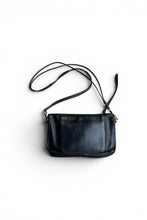 画像をギャラリービューアに読み込む, MADE IN USA 80'S LEATHER SMALL SHOULDER BAG / BLACK [SIZE: ONE SIZE USED]
