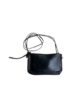 画像をギャラリービューアに読み込む, MADE IN USA 80'S LEATHER SMALL SHOULDER BAG / BLACK [SIZE: ONE SIZE USED]
