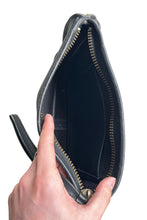 画像をギャラリービューアに読み込む, MADE IN USA 80'S LEATHER SMALL SHOULDER BAG / BLACK [SIZE: ONE SIZE USED]
