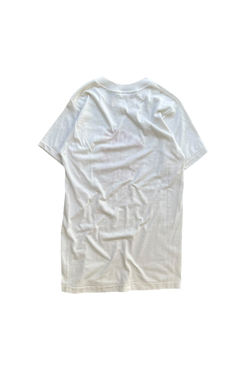 76'S I LOVE YOU T-SHIRT / WHITE [SIZE: XS USED]