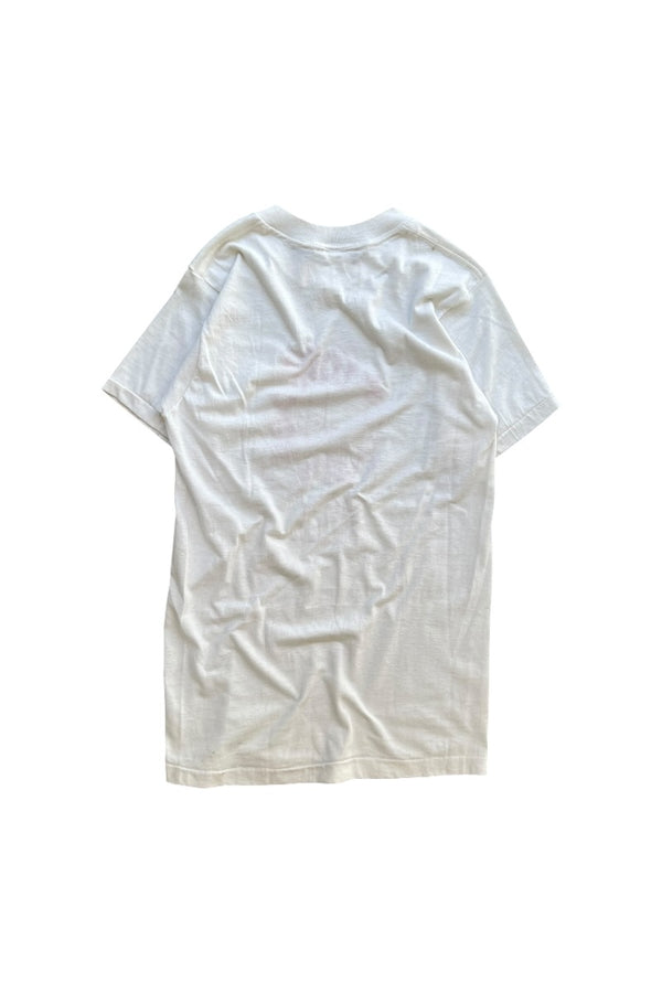 76'S I LOVE YOU T-SHIRT / WHITE [SIZE: XS USED]
