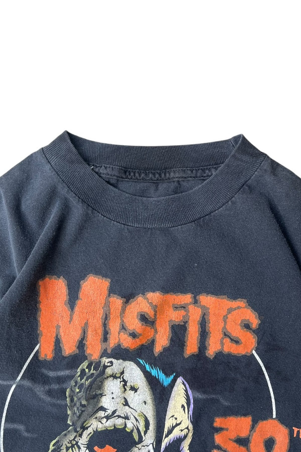 08'S MISFITS TOUR 30TH BAND T-SHIRT / BLACK [SIZE: S USED]