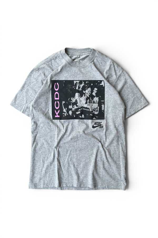 22'S SKATEBOARDING T-SHIRT / GREY [SIZE: S USED]
