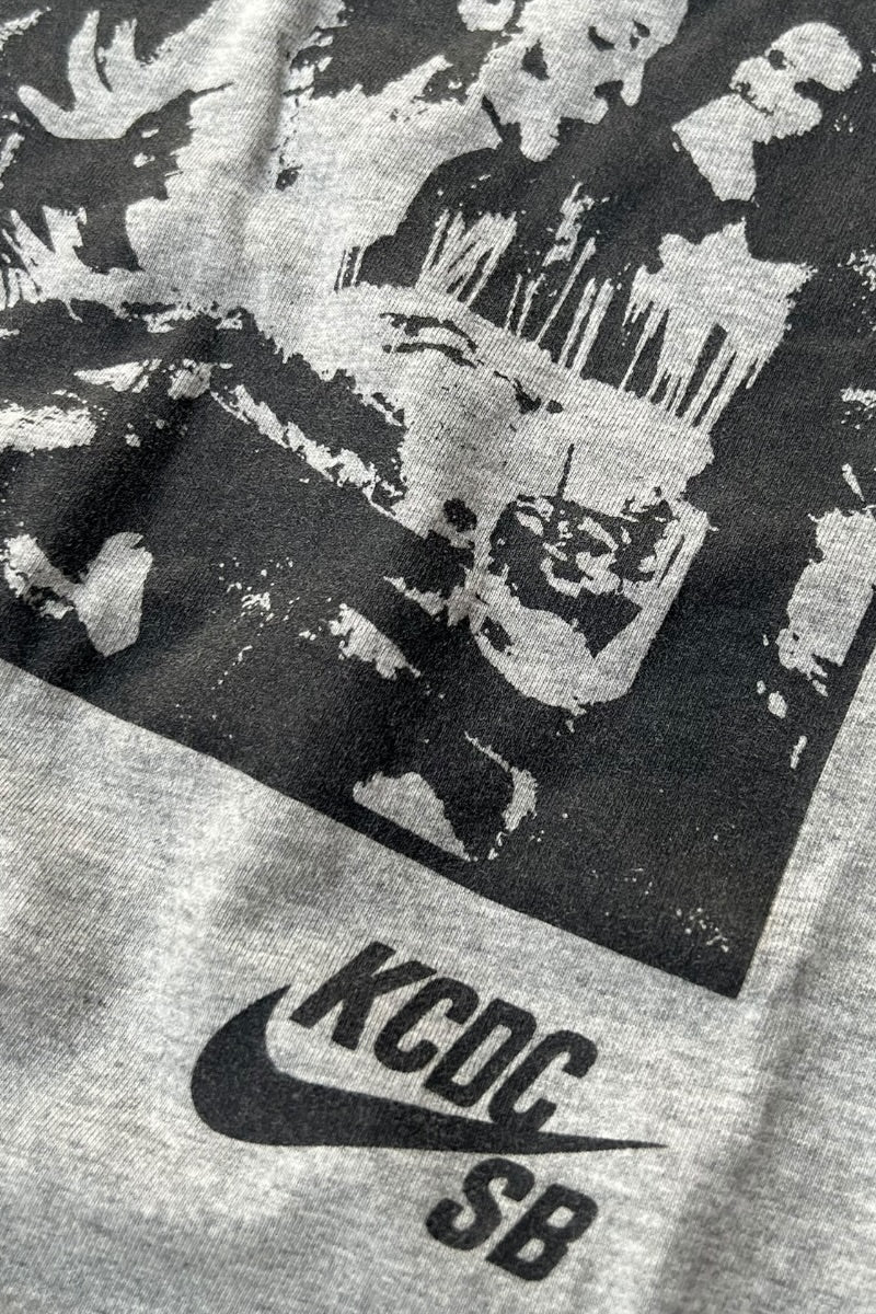 22'S SKATEBOARDING T-SHIRT / GREY [SIZE: S USED]