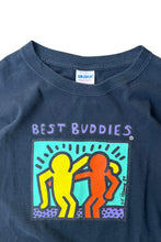 画像をギャラリービューアに読み込む, KEITH HARING T-SHIRT / BLACK [SIZE: L USED]

