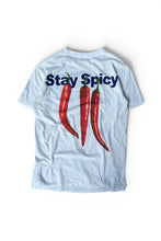 画像をギャラリービューアに読み込む, MADE IN UK STAY SPICY T-SHIRT / WHITE [SIZE: M USED]
