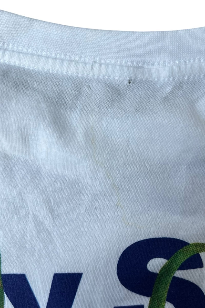 MADE IN UK STAY SPICY T-SHIRT / WHITE [SIZE: M USED]