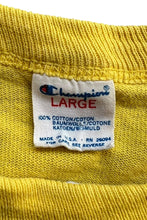 画像をギャラリービューアに読み込む, MADE IN USA 80'S T-SHIRT / YELLOW [SIZE: L USED]
