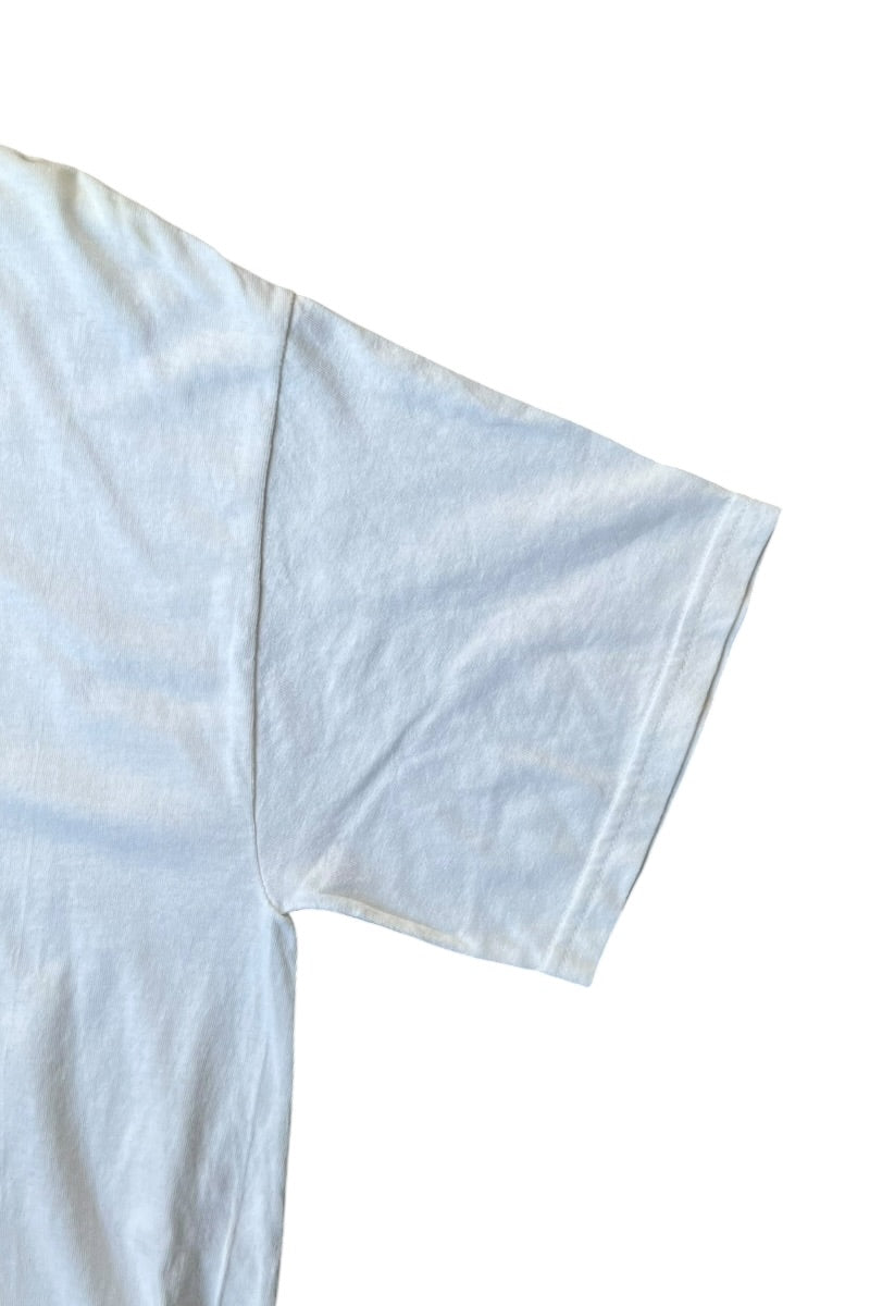 09'S Y2K MICHAEL JACKSON MUSIC T-SHIRT / WHITE [SIZE: M USED]