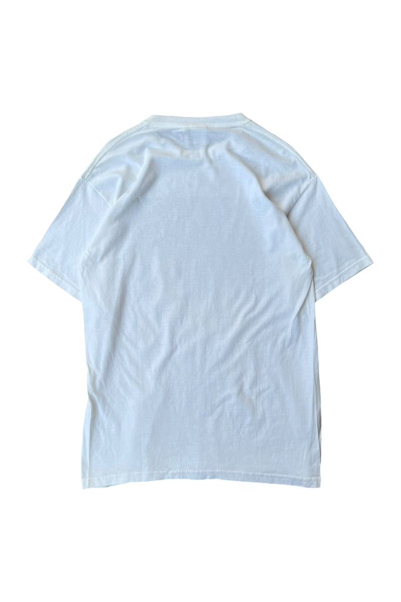 09'S Y2K MICHAEL JACKSON MUSIC T-SHIRT / WHITE [SIZE: M USED]