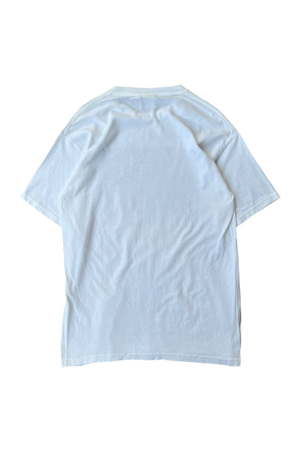 09'S Y2K MICHAEL JACKSON MUSIC T-SHIRT / WHITE [SIZE: M USED]