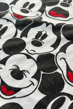 画像をギャラリービューアに読み込む, 90'S ALL-PRINTED MICKEY T-SHIRT / PATTERN [SIZE: M USED]
