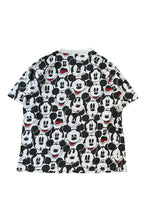 画像をギャラリービューアに読み込む, 90'S ALL-PRINTED MICKEY T-SHIRT / PATTERN [SIZE: M USED]
